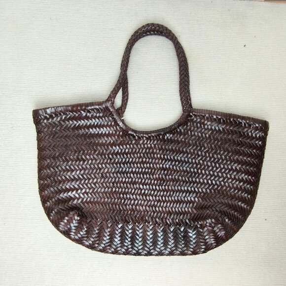 Dragon Diffusion Nantucket Big Dark Brown shopping bag - Picture 3 of 11